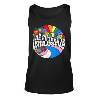 Vintage The Future Is Inclusive Lgbt Gay Rights Pride  Unisex Tank Top