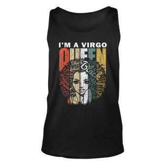 I Am Virgo Queen Birthday Unapologetic African Tank Top