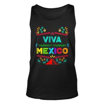 Viva Mexico Mexican Independence 15 September 5 Cinco Mayo Tank Top | Mazezy