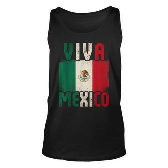 Viva Mexico Mexican Independence Day Mexican Flag Tank Top - Monsterry AU