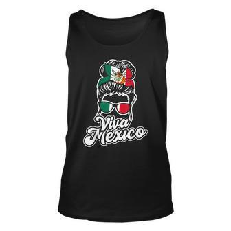Viva Mexico Mexican Flag Proud Mexican Tank Top - Seseable