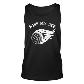Volleyball Kiss My Ace Volleyball Player Team Beach Sports Tank Top - Thegiftio UK