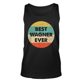 Wagner Name Unisex Tank Top - Thegiftio UK