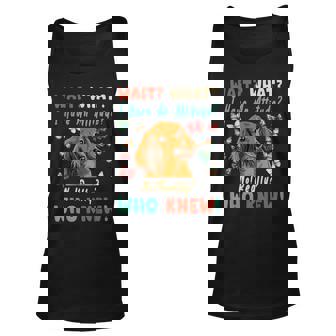 Wait What I Have An Attitude No Really Who Knew Dachshund Unisex Tank Top | Mazezy