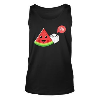 Watermelon Sugar Hi Saying Hi Summer Summer Tank Top | Mazezy