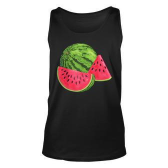 Watermelon Summer Watermelons Fruit Food Lover Graphic Tank Top - Monsterry CA