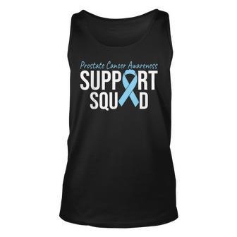 We Wear Light Blue Prostate Cancer Awareness Support Squad Tank Top - Seseable