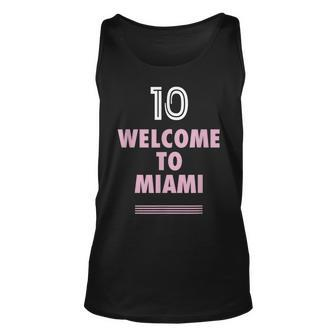 Welcome To Miami 10 - Goat Unisex Tank Top - Seseable