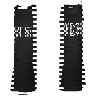 Welsh Wales Pride Celtic Celt Welsch Proud Unisex Tank Top | Mazezy