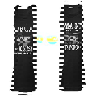 Whats Up Beaches Beach Vacation Matching Vacation Tank Top | Mazezy