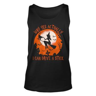 Why Yes Actually I Can Drive A Stick Halloween Costume Tank Top - Seseable