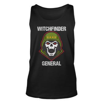 Witchfinder General Creepy Halloween Horror Witch Hunt Halloween Tank Top | Mazezy