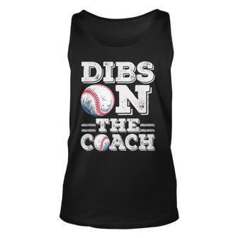Woive Got Dibs On The Coach Baseball Coach Baseball Tank Top | Mazezy UK