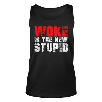 Woke Is The New Stupid Tank Top | Mazezy