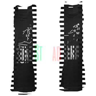 Words In Italian Stunad Italian Funny Italy Gift Unisex Tank Top | Mazezy
