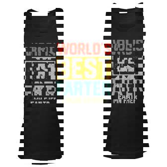 Worlds Best Farter I Mean Father Fathers Day For Dad Unisex Tank Top - Thegiftio UK