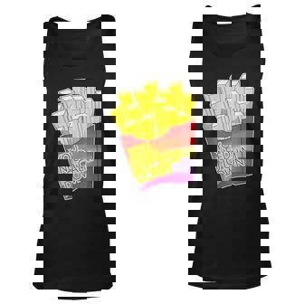 You Need To Calm Down Gay Pride French Fries Unisex Tank Top | Mazezy