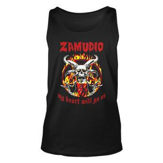 Zamudio Name Gift Zamudio Name Halloween Gift V2 Unisex Tank Top - Seseable
