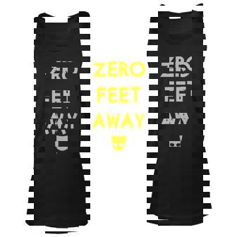 Zero 0 Feet Away Funny Gay Cruising Unisex Tank Top | Mazezy