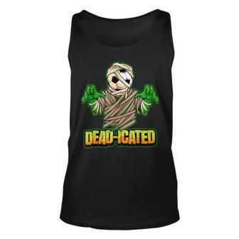 Zombie Soccer Player Scary Soccer Halloween Tank Top - Monsterry CA