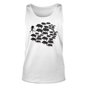 30 To 50 Feral Hogs Gun Control Assault Weapon Unisex Tank Top - Thegiftio UK