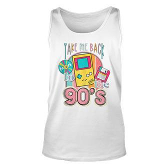 Take Me Back To The 90S Casette Tape Retro 90S Vintage Tank Top | Mazezy