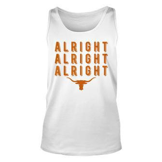 Alright Alright Alright Texas Texas Pride State Usa Tank Top - Seseable