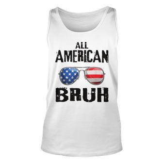 All American Bruh 4Th Of July Boys Patriotic Ns Kids Men Patriotic Tank Top | Mazezy