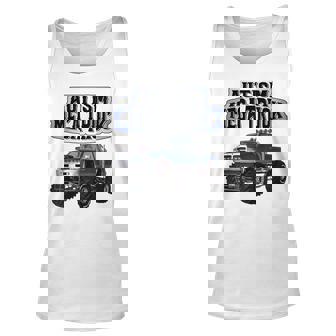 Autism Mega Truck Unisex Tank Top | Mazezy