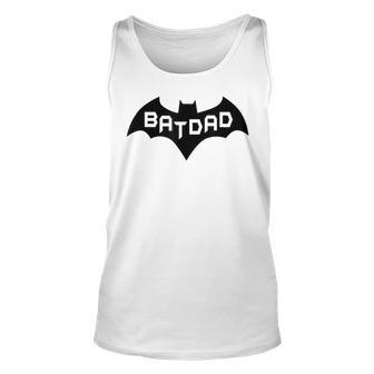 Batdad Super Bat Dad Hero Man Granpa Prank Humor Joke Tank Top | Mazezy