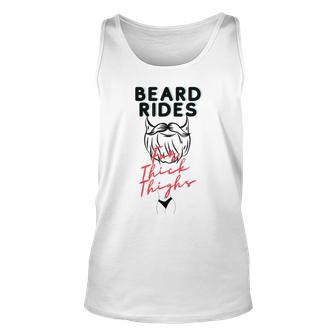 Beard Rides For Thick Thighs Tank Top | Mazezy