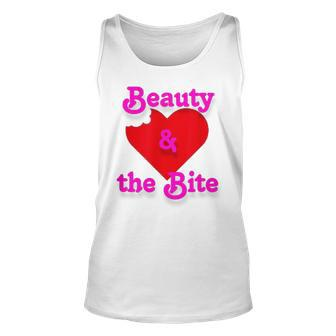 Beauty And The Bite Unisex Tank Top | Mazezy