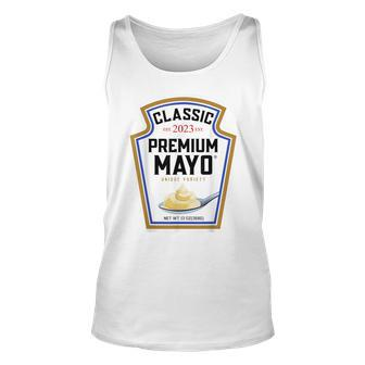 Blue Mayonnaise Diy Halloween Costume Couples & Group Mayo Tank Top - Monsterry DE