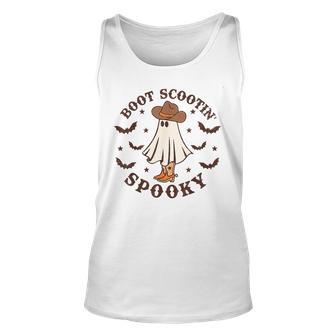 Boot Scootin Spooky Halloween Tank Top - Thegiftio UK