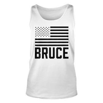 Bruce Birthday Forename Name Personalized Usa Tank Top - Monsterry