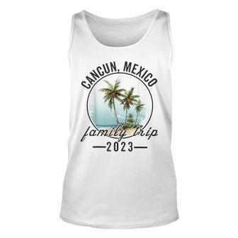 Cancun Mexico Souvenir 2023 Family Vacation Matching Trip Tank Top - Monsterry CA