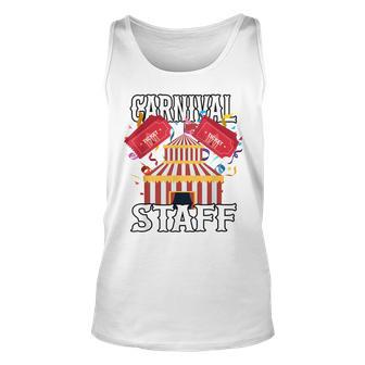 Carnival Staff Circus Event Security Ringmaster Lover Cute Unisex Tank Top - Thegiftio UK