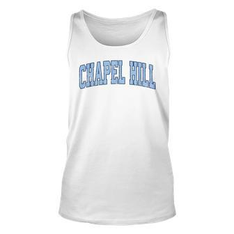 Chapel Hill North Carolina Nc Vintage Athletic Sports Unisex Tank Top | Mazezy