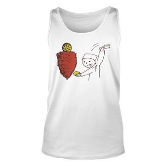 Chef Taco El Pastor Mexican Food Unisex Tank Top - Thegiftio UK