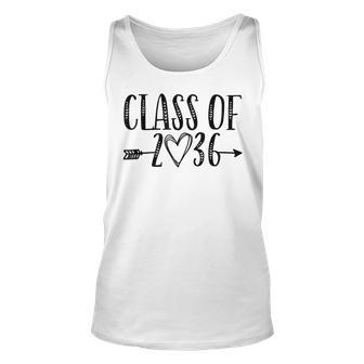 Class Of 2036 Grow With Me Graduation First Day Of School Tank Top - Seseable