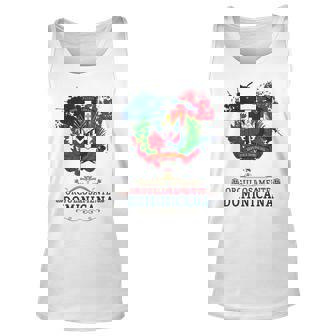 Coat Of Arms Republica Dominicana & Dominican Flag Outfit Unisex Tank Top - Seseable