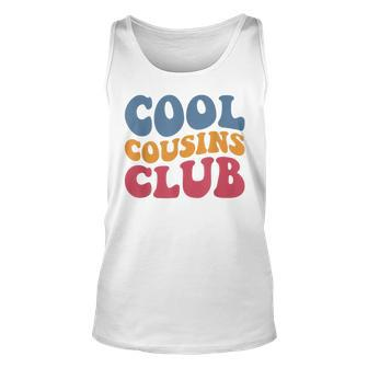 Cool Cousin Club Retro Cousin Matching Family Crew Squad Tank Top - Seseable