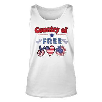 Country Of Free Quotes This Country Of Ours Unisex Tank Top | Mazezy
