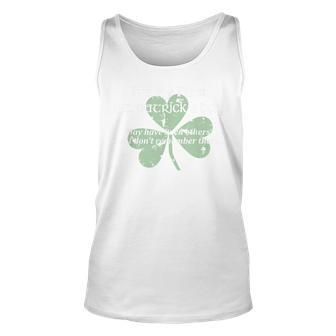 Craft Its My First St Patricks Day Funny Unisex Tank Top | Mazezy
