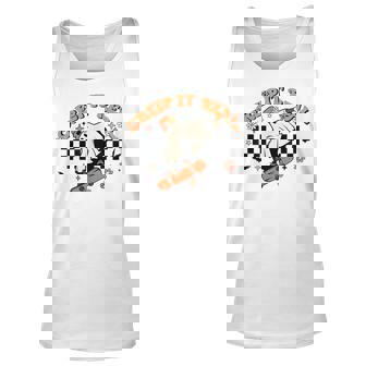 Creep It Real Retro Halloween Party Ghost Skateboard IT Tank Top | Mazezy