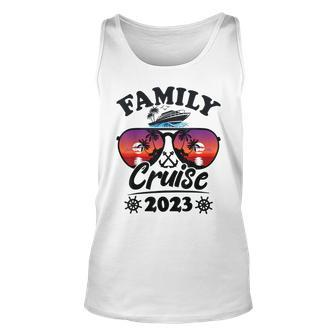 Cruise Squad 2023 Cruise Ship Vacation Matching Family Group Unisex Tank Top - Seseable