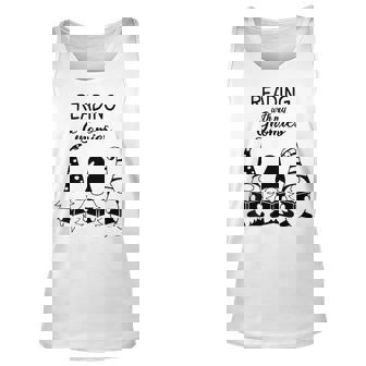 Cute Reading With My Gnomies Gnome Book Lover Cool Reading Tank Top | Mazezy