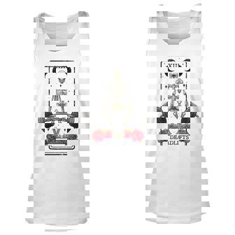Deadlifts Tarot Card Occult Workout Esoteric Gothic Goth Gym Tank Top - Thegiftio UK