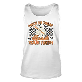 Dentist Trick Or Treat Brush Your Th Halloween Costume Tank Top | Mazezy CA