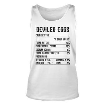 Deviled Eggs Nutrition Facts Thanksgiving 2020 Stuffed Eggs Tank Top | Mazezy